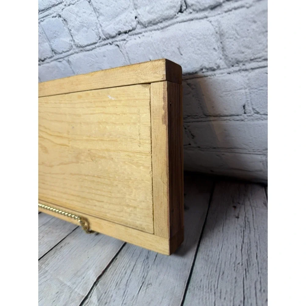 Basket Collector Vintage‎ Country Chunky Wood Frame Sign 14